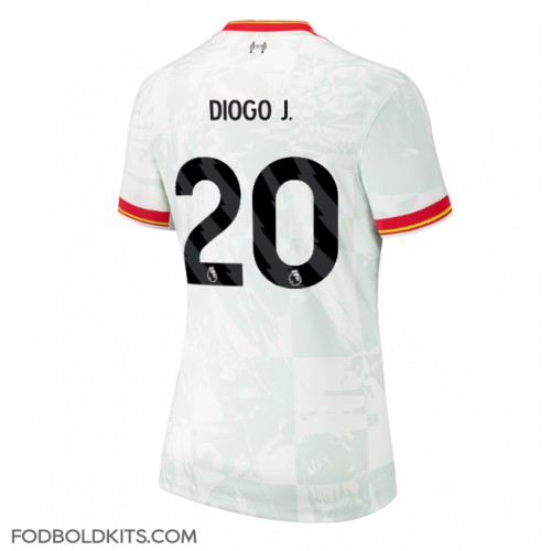 Liverpool Diogo Jota #20 Tredjetrøje Dame 2024-25 Kortærmet